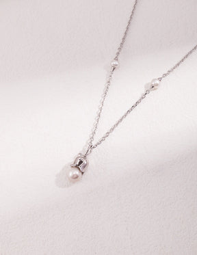 Pearl necklaces-Gold vermeil