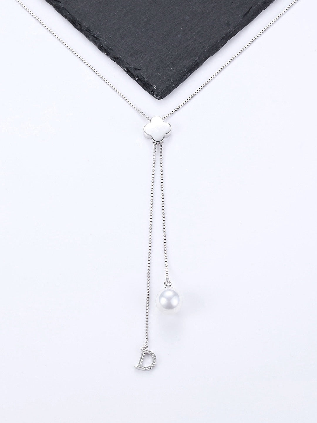 Long-length sweater necklace